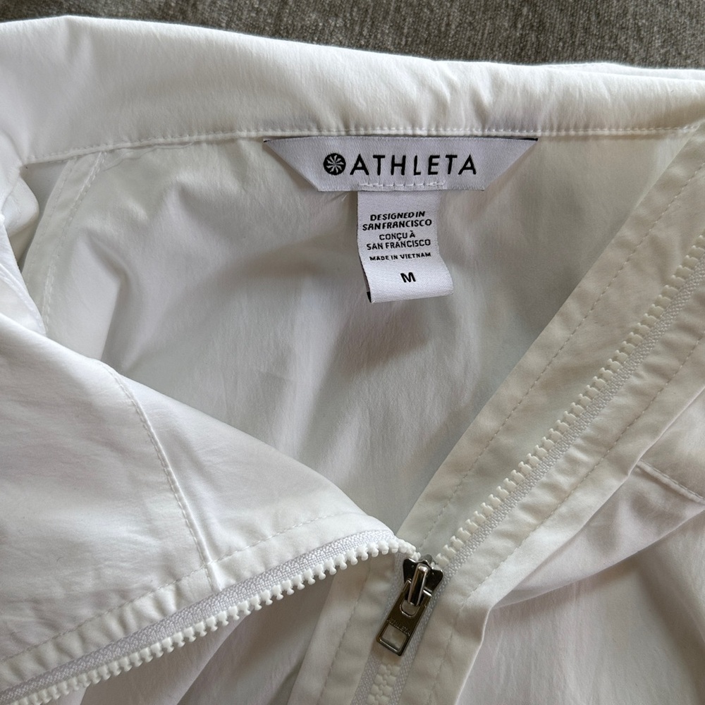 Athleta White Sojourn Top - Picture 7 of 7